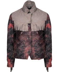 Sex Education Emma Mackey Fringe Jacket Maeve Wiley Leather Blazer