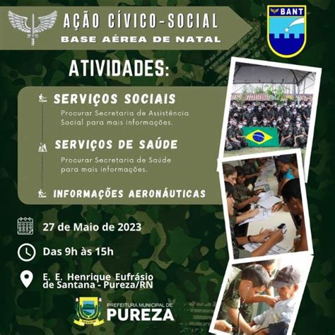 Prefeitura de Pureza AÇÃO CÍVICO SOCIAL