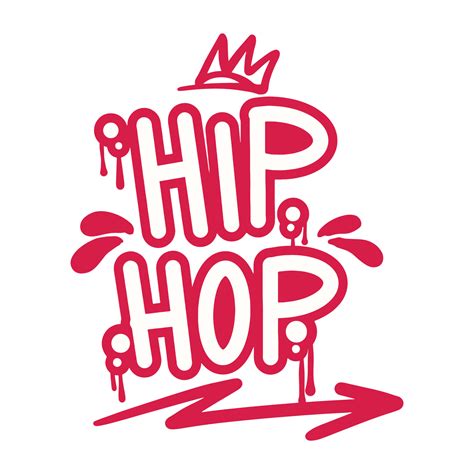 Modern Handwritten Hip Hop Good For Graphic Design Resources Prints