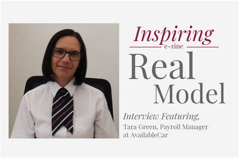 Real Model Interview Episode 37 Featuring Tara Green Payroll Manager