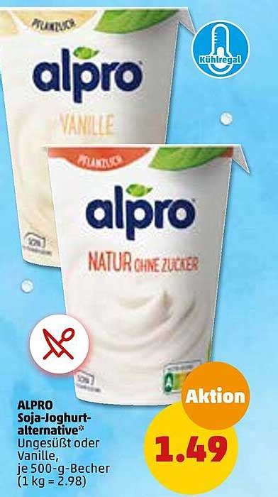 Alpro Soja Joghurt Alternative Angebot Bei Penny Prospekte De