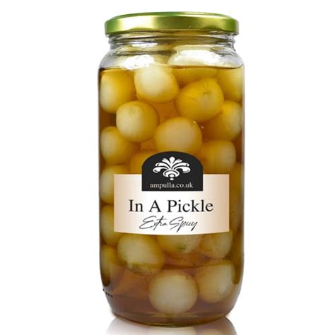 1062ml Glass Pickle Jar With Lid Ampulla LTD 0161 367 1414