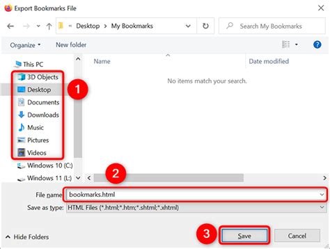export mozilla firefox bookmarks