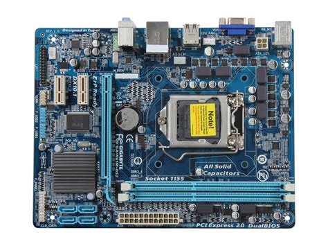 Motherboard Gigabyte Ga H M Ds Intel Socket Ddr Micro Atx W