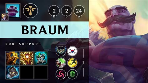 Braum Support Vs Leona Vision Controller Kr Challenger Patch