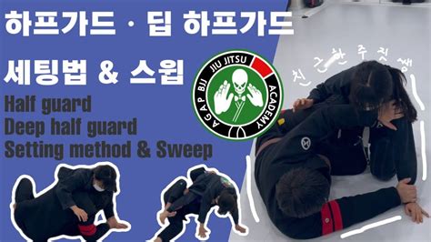 주짓주 하프가드 딥하프가드 Half Guard Deep Half Guard Youtube