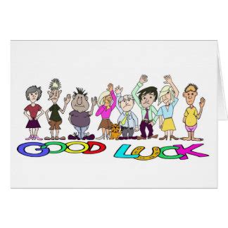 Funny Good Luck Cards | Zazzle