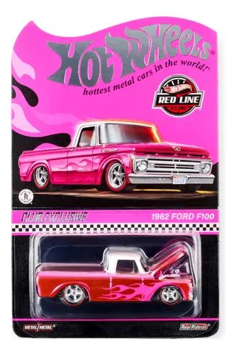 Hot Wheels Collectors Exclusive Pink Edition 1962 Ford F100 Envío Gratis