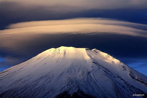 Lenticular Cloud Mt FUJI By Hiro Naito Via 500px Lenticular Clouds