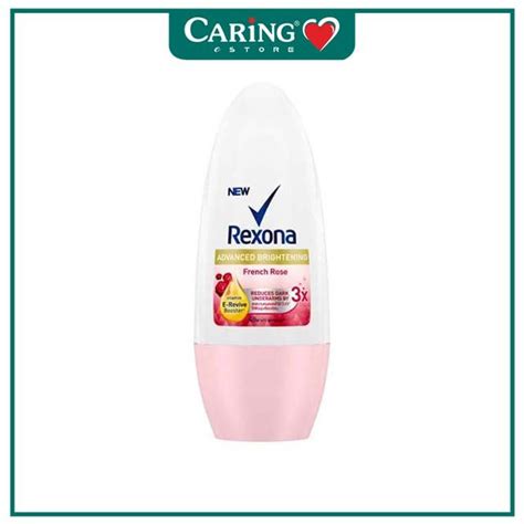 Rexona Women Deodorant Roll On Advanced Whitening Fresh Rose Ml