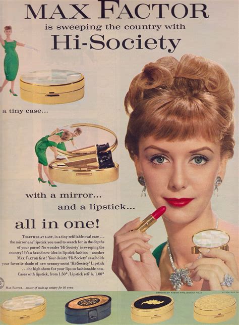 Https Flic Kr P Hfq8hA Max Factor High Society 1959 Vintage Makeup