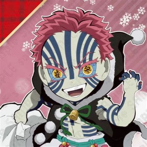 Akaza Christmas Icon Demon Slayer Anime Anime Characters Anime Demon