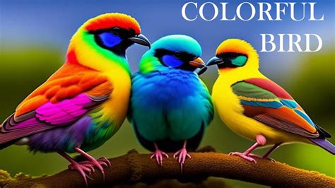 The Most Colorful Birds Birds Sound Breathtaking Nature Wonderful