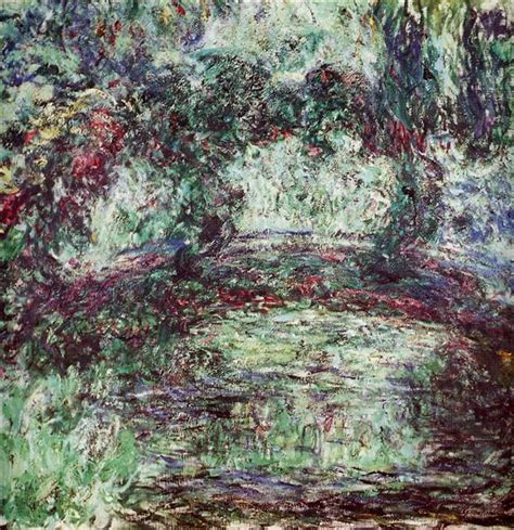 The Japanese Bridge 2 1918 1924 Claude Monet WikiArt Org