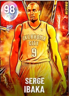 NBA 2K22 2KDB Galaxy Opal Serge Ibaka 98 Complete Stats