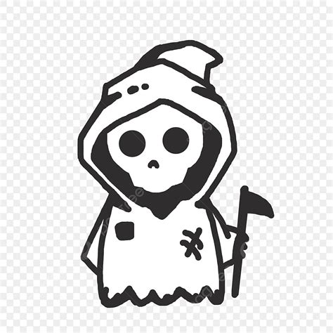 Cool Grim Reaper Clipart Black And White - Infoupdate.org