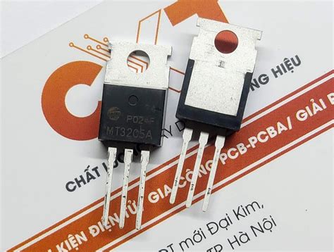 CXT VN Từ ý tưởng đến sản phẩm MT3205A TO 220 N Mosfet 120A 60V