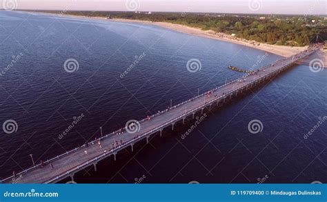 Palanga Bridge In Lithuania Stock Footage Video Of Place Beautiful