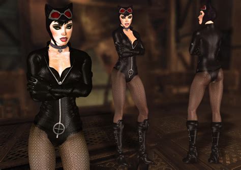 Batman Arkham City Catwoman Skin Mods