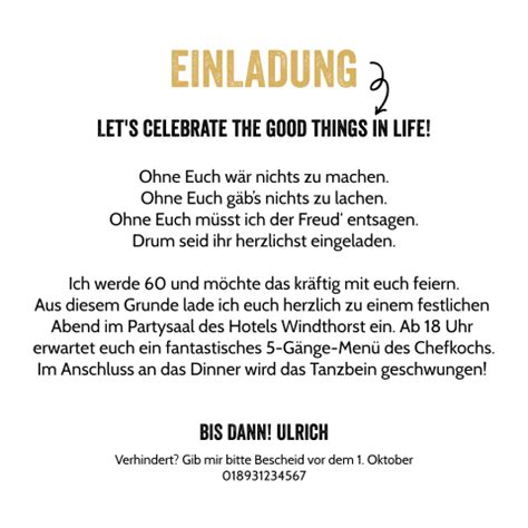 Originelle Einladung Zum 50 Geburtstag Mit Wegweiser