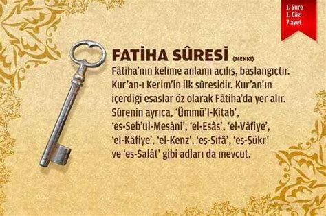 Fatiha Suresi (1.Sure) | Nasihatler