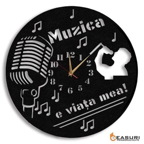 Ceas Personalizat Pentru Cantaret Solist Vocal Ceasuri Personalizate