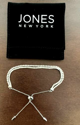 Jones New York Annabelle Bracelet Cubic Zirconia Diamond Two Tier Tennis 2023 Ebay