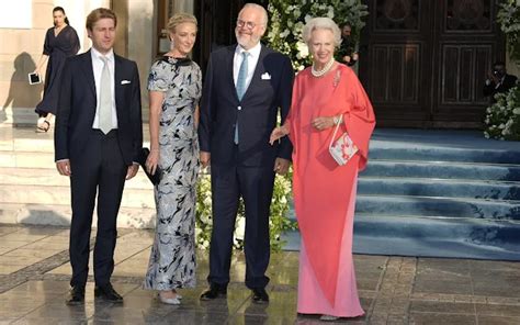 Mariage de Theodora de Grèce et Matthew Kumar les invités du Gotha