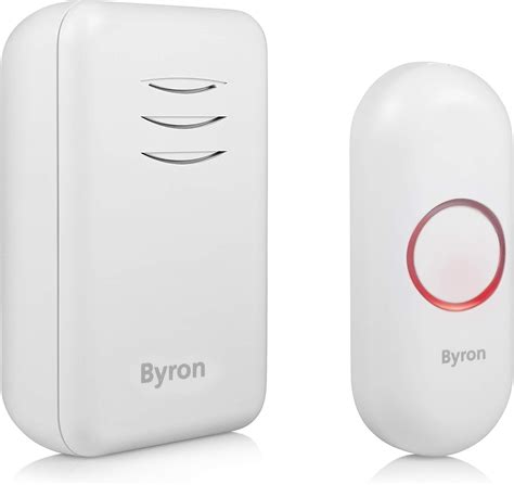 Byron Dby Wireless Portable Doorbell Set M Range