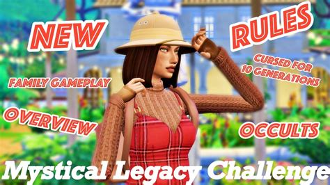 THIS LEGACY CHALLENGE CURSES YOUR SIMS Mystical Legacy Challenge