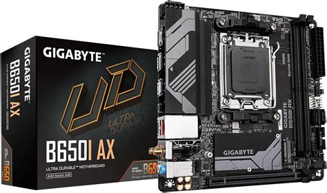 Gigabyte B650i Ax Motherboard Supports Amd Am5 Cpus 521 Phases Digital Vrm Up To 6400mhz