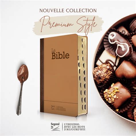 Bible Segond Compacte Premium Style Couverture Semi Rigide Duo