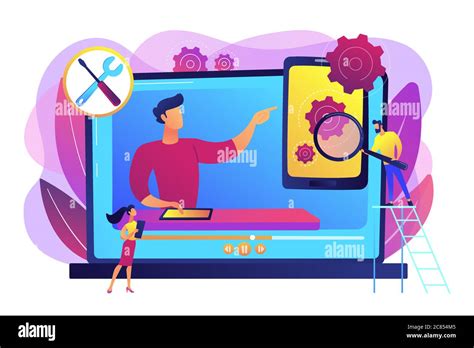 technical review concept vector illustration stock vector image art
