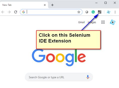 Launching Selenium IDE In Chrome Browser QAFox