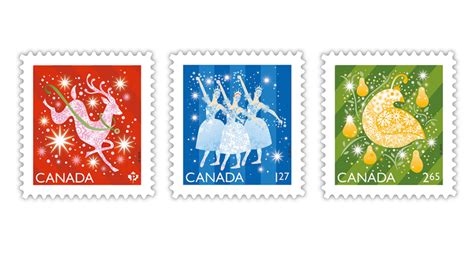 New Canada Magi Shiny And Bright Christmas Stamps Debut Nov 4