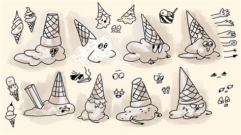 ICE CREAM on Behance