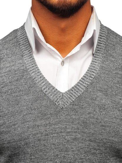 Jersey Sin Manga Para Hombre Gris Bolf Gris