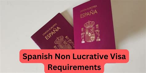 Spanish Non Lucrative Visa Requirements Care Gun