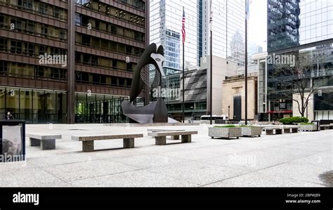 View Of Chicagos Picasso An Untitled Monumental Sculpture By Pablo