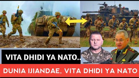 KUMEKUCHA VITA DHIDI YA NATO INAKUJA URUSI IMENYAKA MTANDAO WA