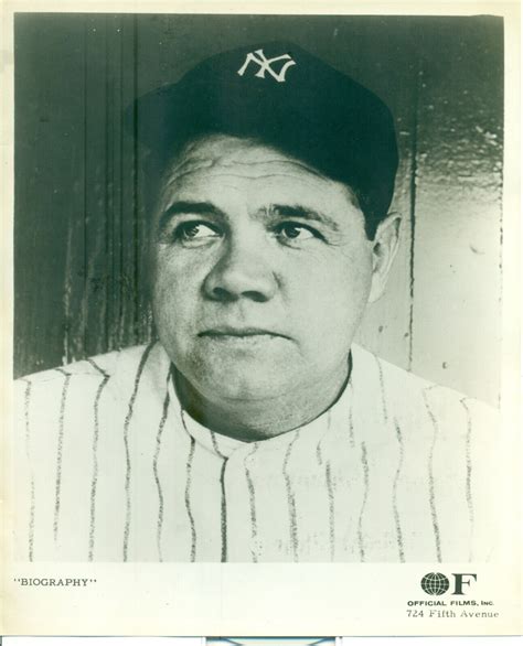 Vintage New York Yankees Babe Ruth 8 X 10 Photo For Tv Series Biography Ebay