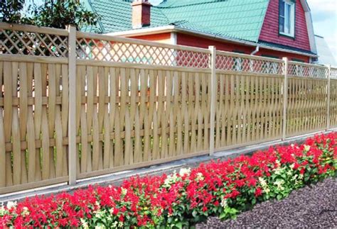 Пластиковый забор