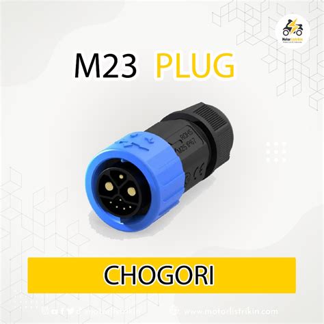 jual  chogori plug socket konektor motor listrik shopee indonesia