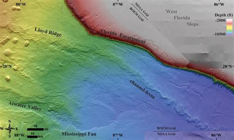 Geogarage Blog New Seafloor Map Reveals How Strange The Gulf Of Mexico Is