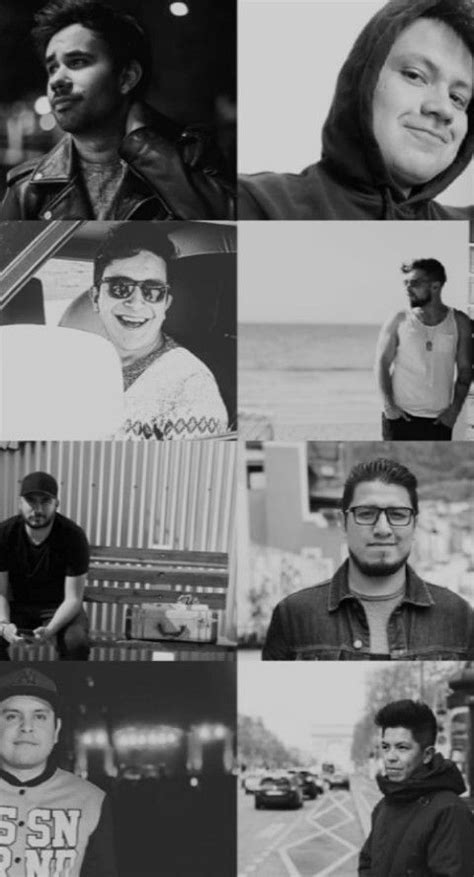 Black And White Photo Collage With Many Different People