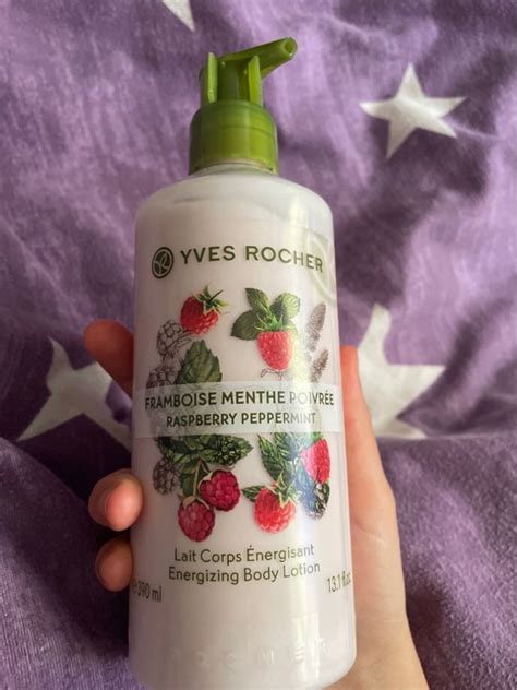 Yves Rocher Lait Corps Nergisant Framboise Menthe Poivr E Inci Beauty