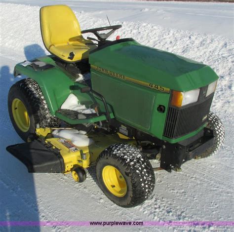 John Deere Lawn Mower In Menomonie Wi Item G Sold