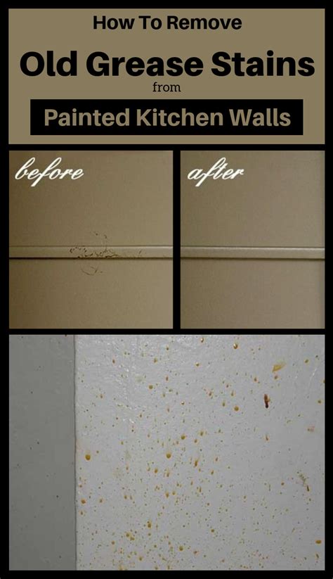 How To Remove Grease Stains On Kitchen Walls Wall Design Ideas