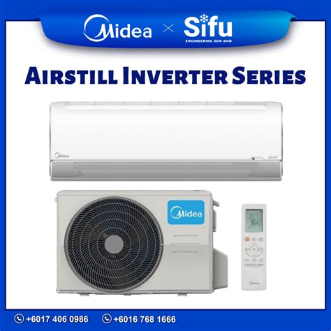 Midea Wall Mounted Air Conditioner R Airstill Inverter Msfaau