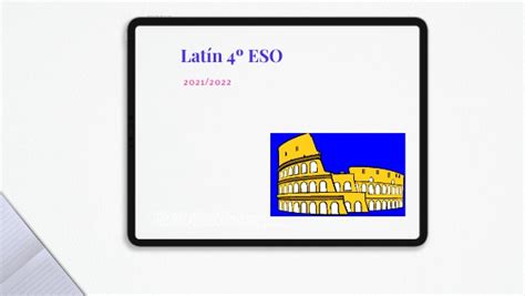 Latín 4º Eso